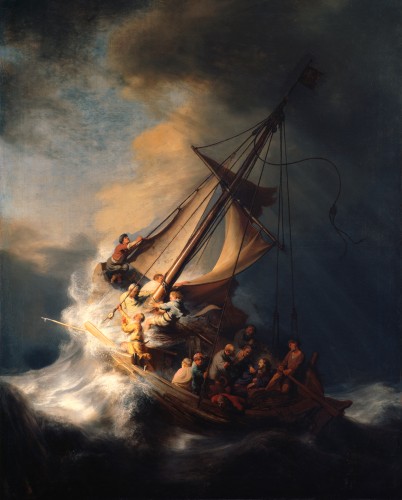 marine art 2 storm galilee