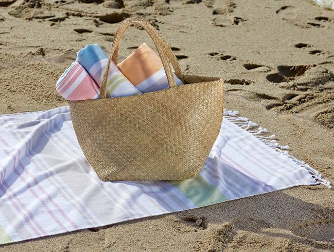 coyuchi beach towel