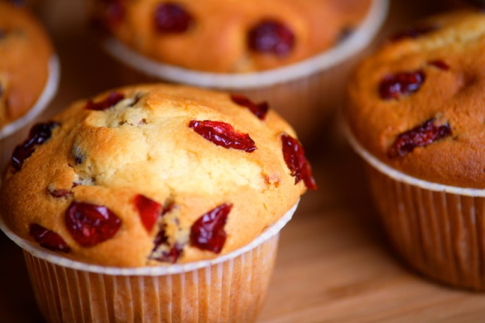 cranberry muffins